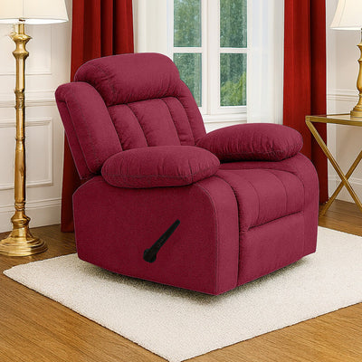 ComfortNest | Velvet Classic Recliner Chair - Al Rugaib Furniture