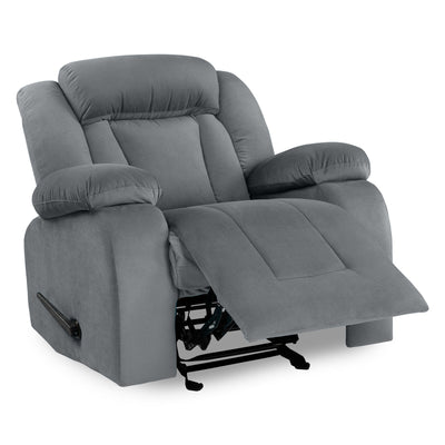 ComfortNest | Velvet Classic Recliner Chair - Al Rugaib Furniture