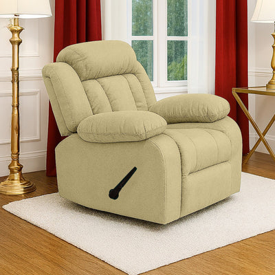 ComfortNest | Velvet Classic Recliner Chair - Al Rugaib Furniture