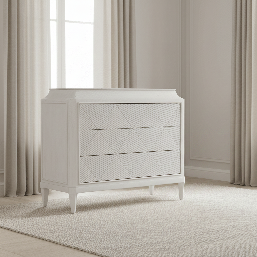 Commerce & Market Argyle Three-Drawer Chest Cabinets & Chests| Hooker