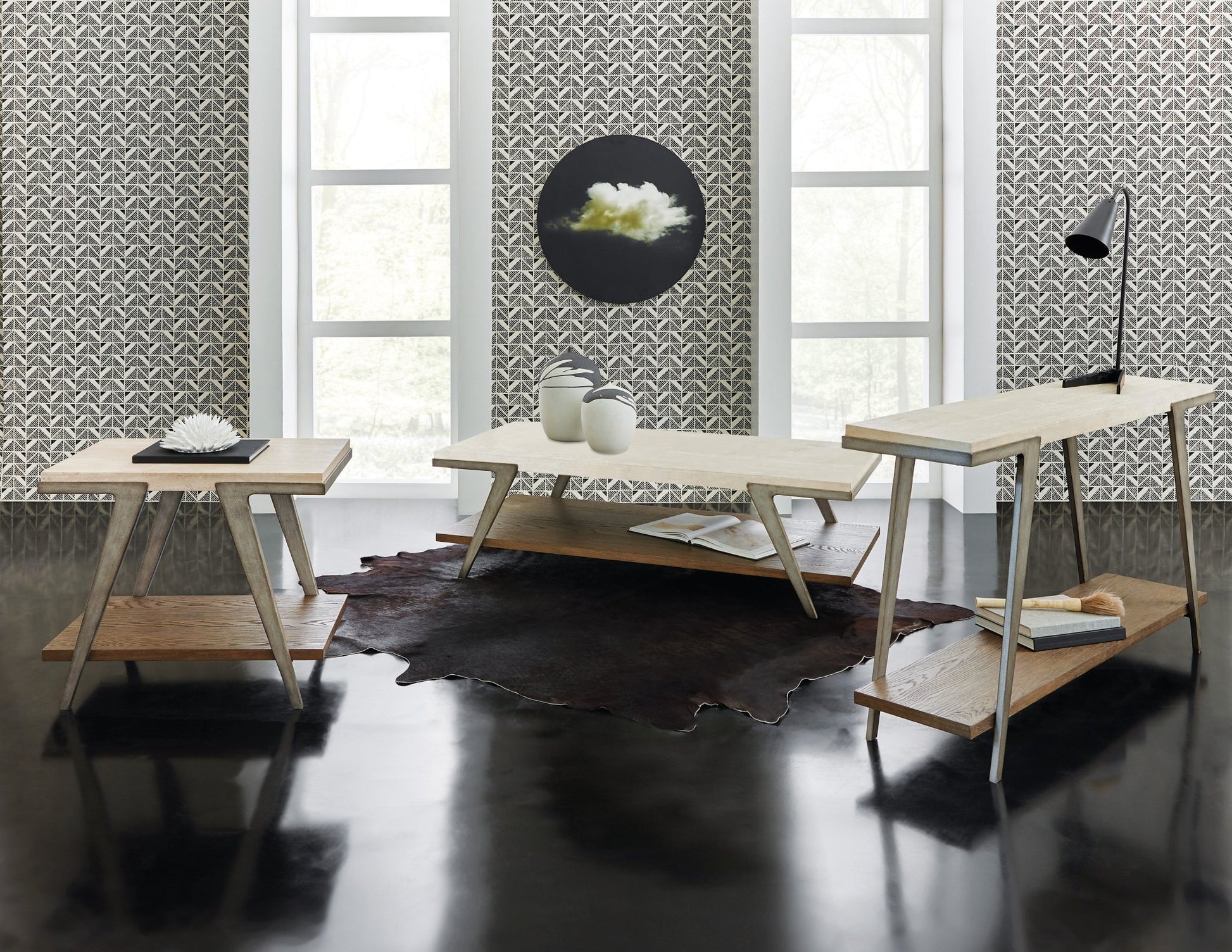 Commerce & Market Boomerang Console Table Consoles & Sideboards| Hooker