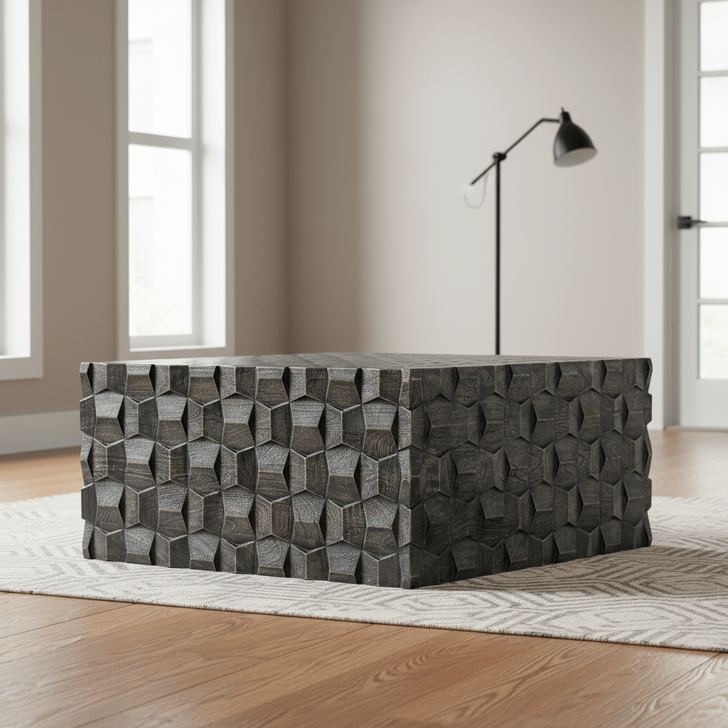 Commerce & Market Chiseling Cocktail Table Coffee Tables| Hooker