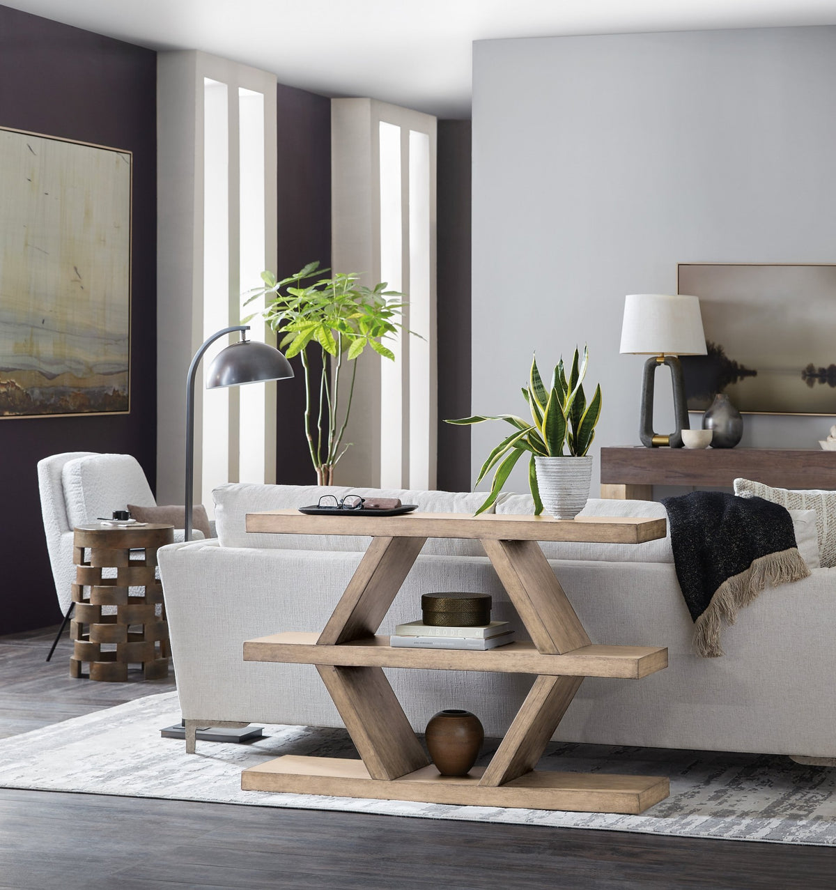 Commerce & Market Geo Lines Console Consoles & Sideboards| Hooker