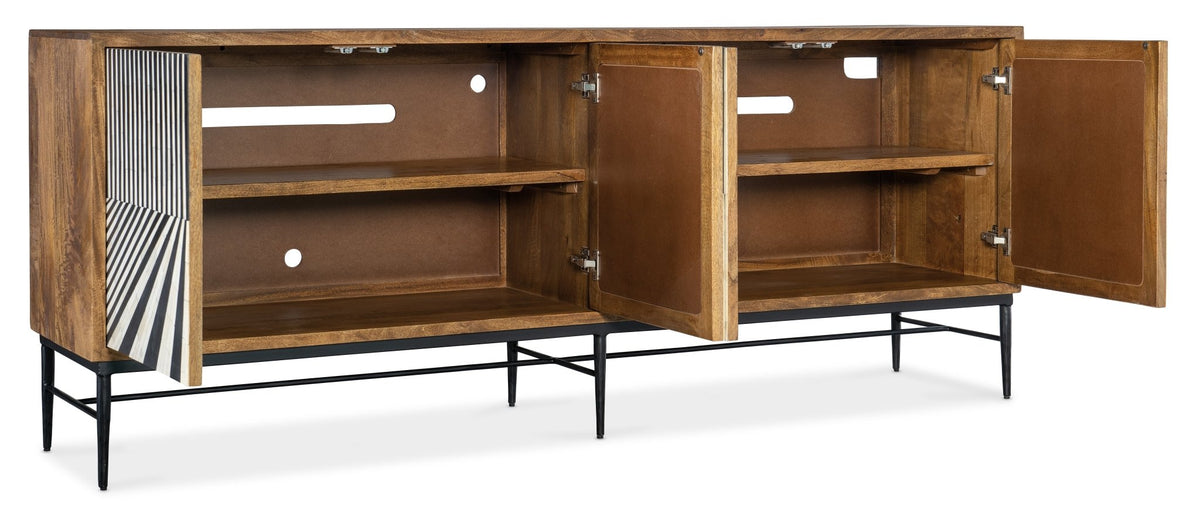 Commerce & Market Linear Perspective Credenza TV Units| Hooker