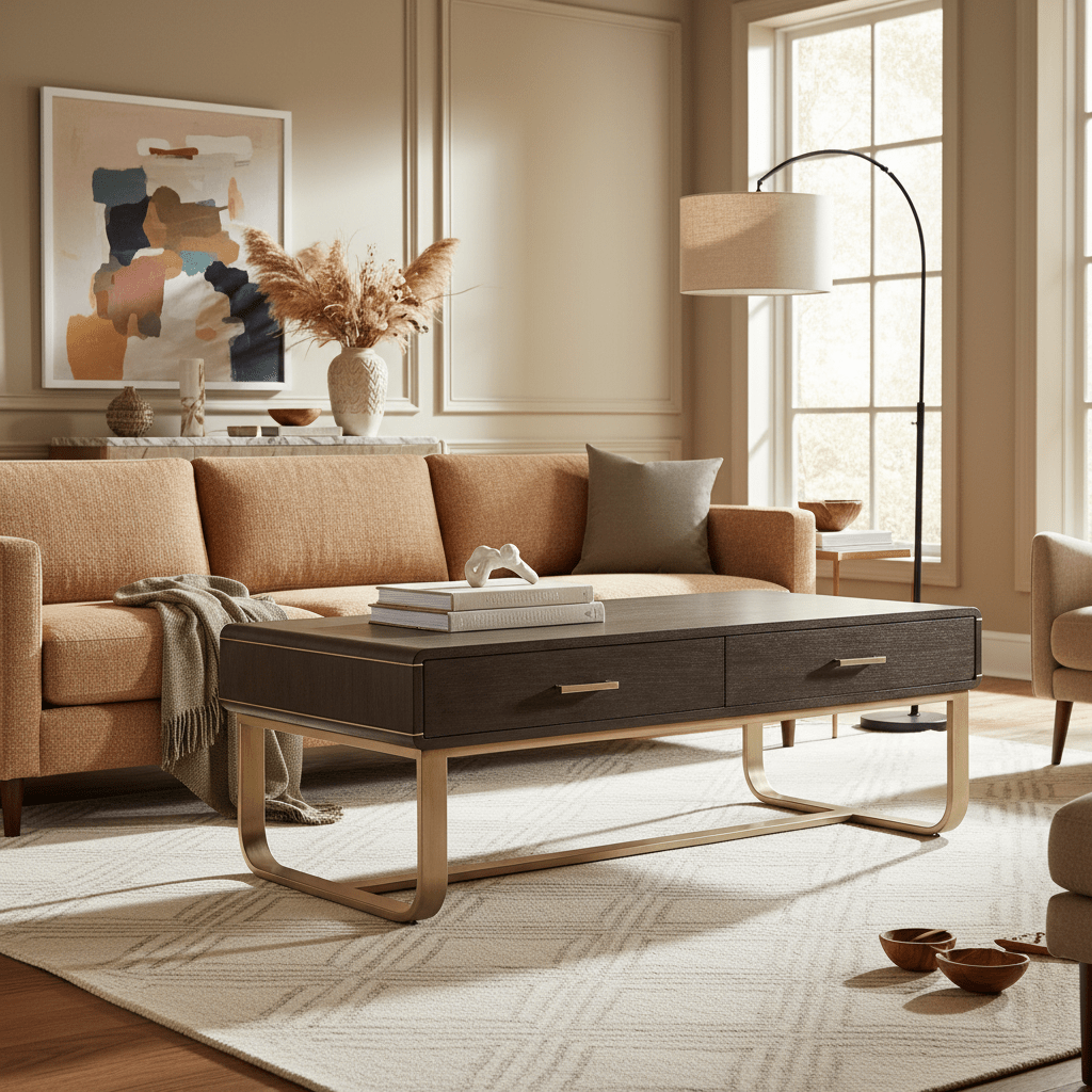 Commerce & Market Metropolitan Cocktail Table Coffee Tables| Hooker