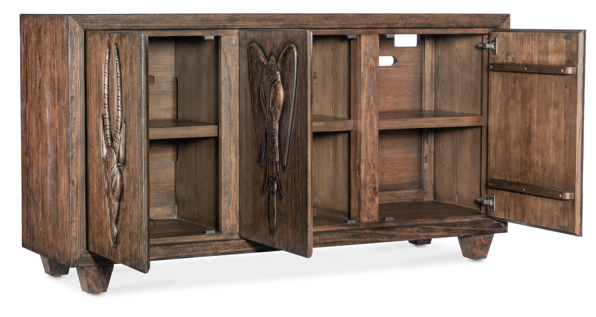 Commerce & Market Safari Credenza TV Units| Hooker