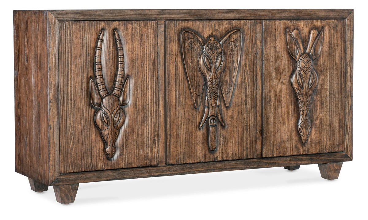 Commerce & Market Safari Credenza TV Units| Hooker