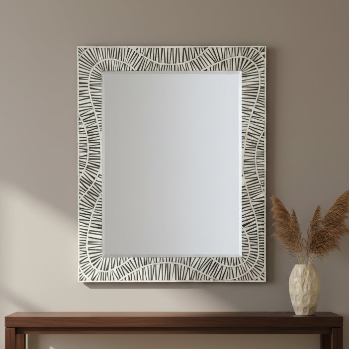 Commerce & Market Tiger Tooth Vertical Mirror Mirrors| Hooker