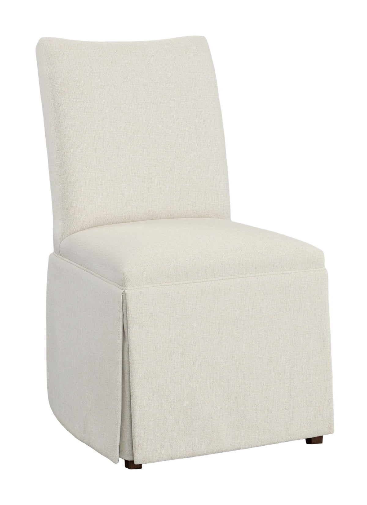 Concave Short Back Skirted Dining Chair Dining Chairs| Fairfield Chair