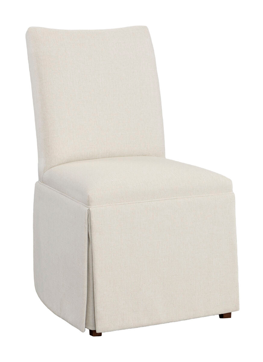 Concave Short Back Skirted Dining Chair Dining Chairs| Fairfield Chair