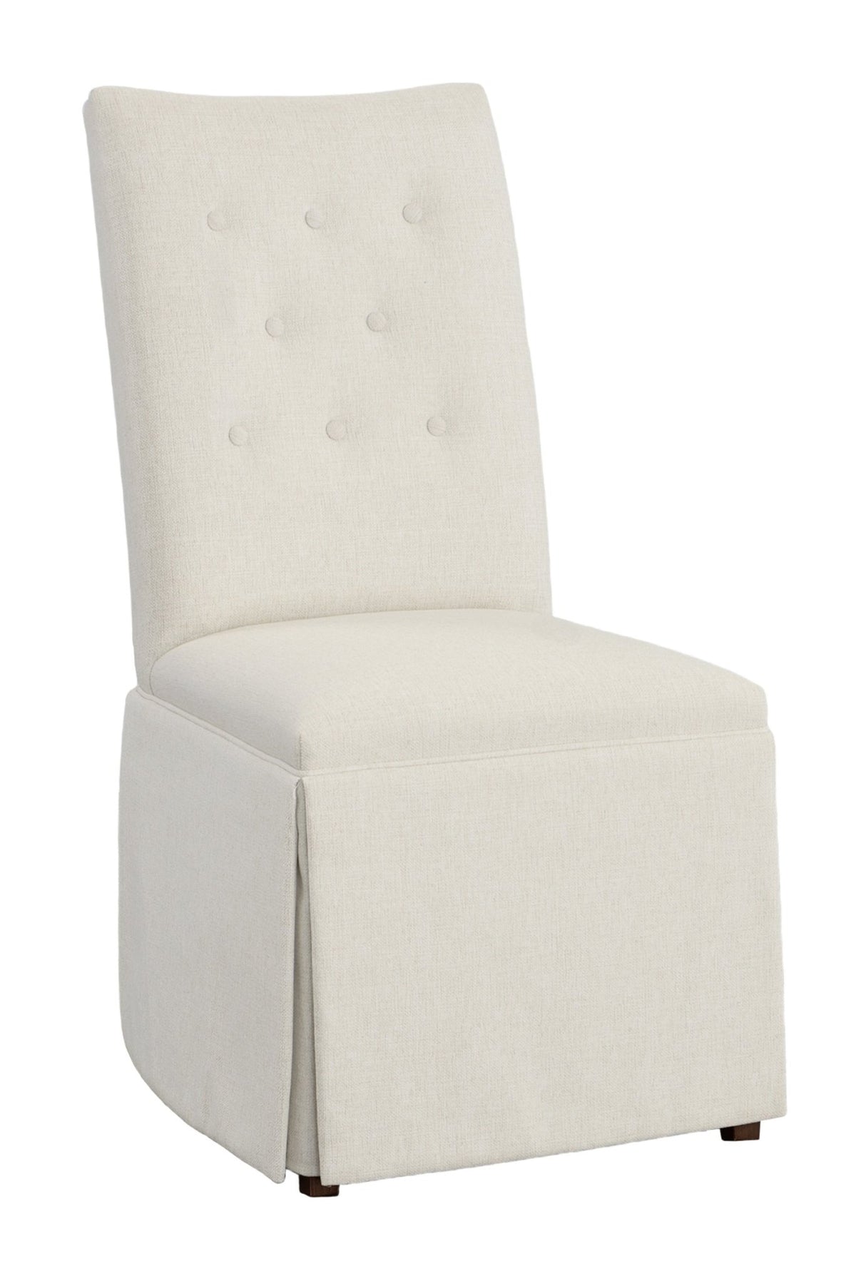 Concave Tall Back Skirted Dining Chair Dining Chairs| Fairfield Chair