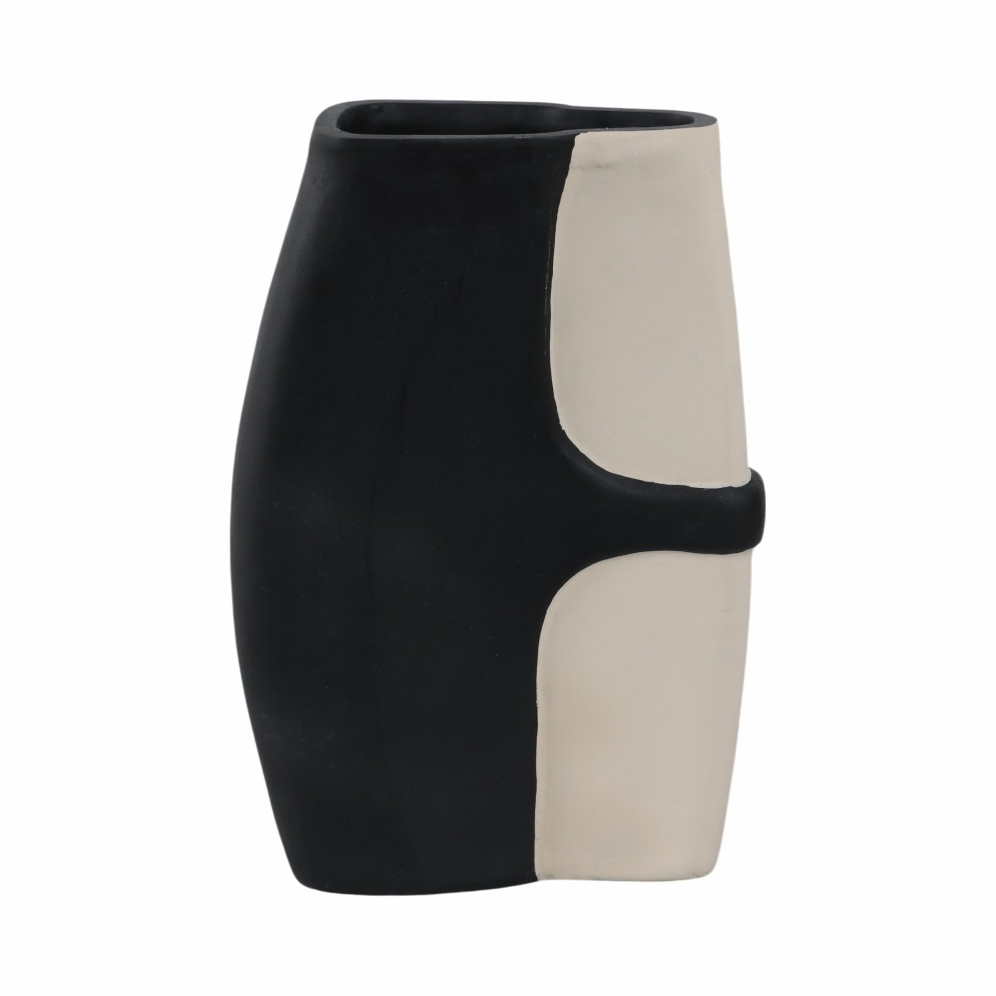 Concord Black Ecomix Vase Vases and Jars| Sagebrook Home