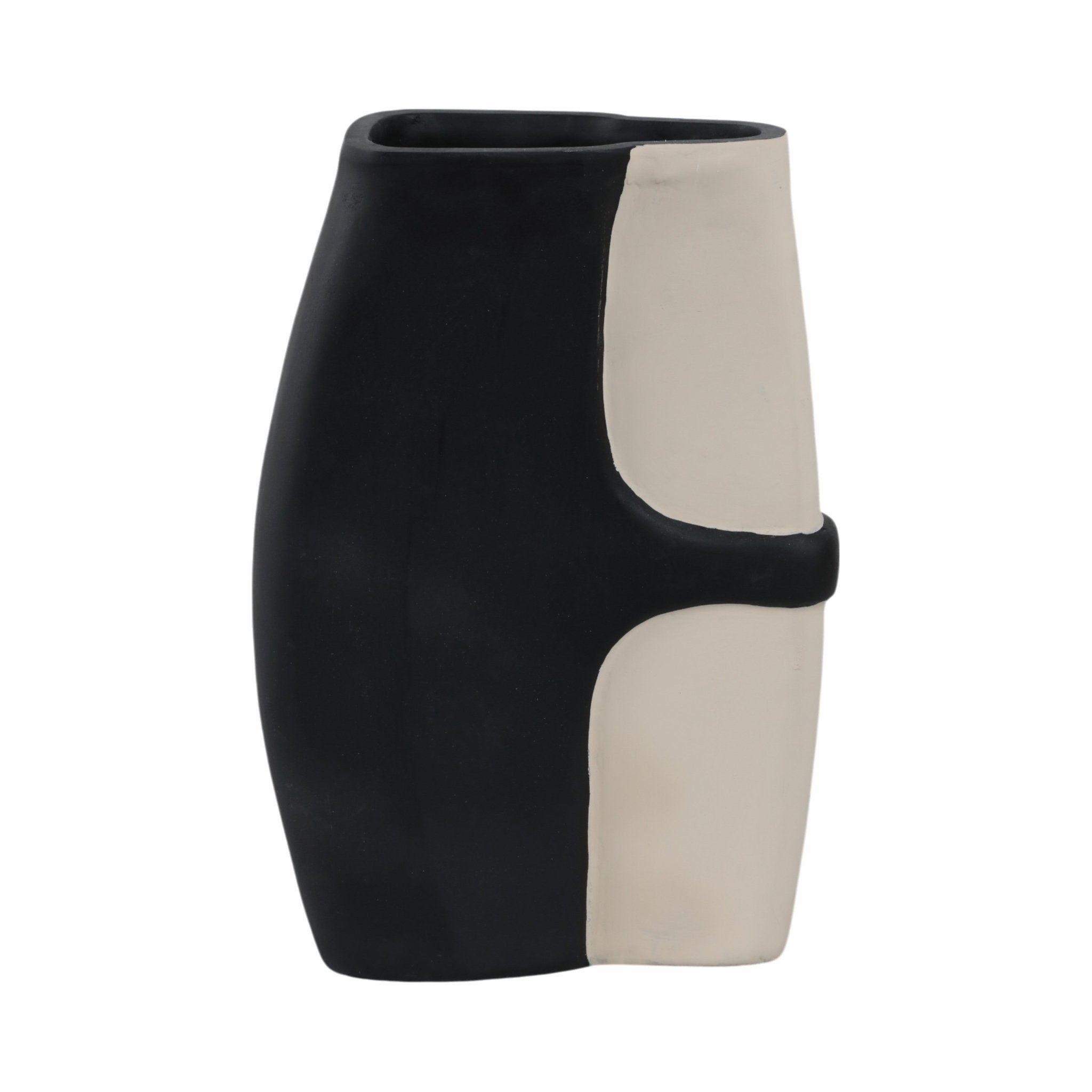 Concord Black Ecomix Vase Vases and Jars| Sagebrook Home