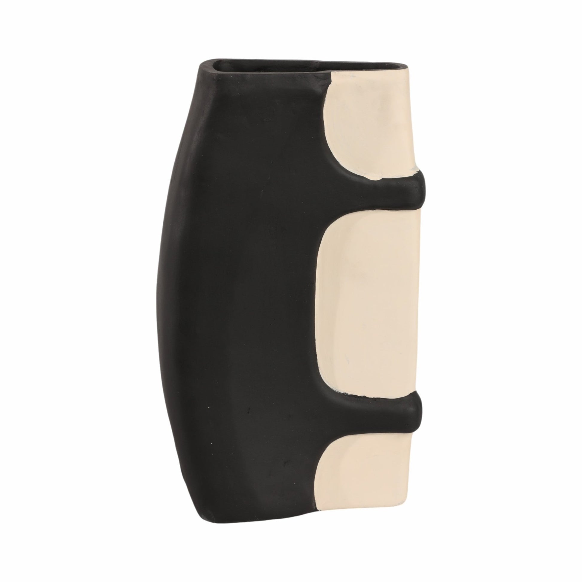 Concord Black Ecomix Vase Vases and Jars| Sagebrook Home