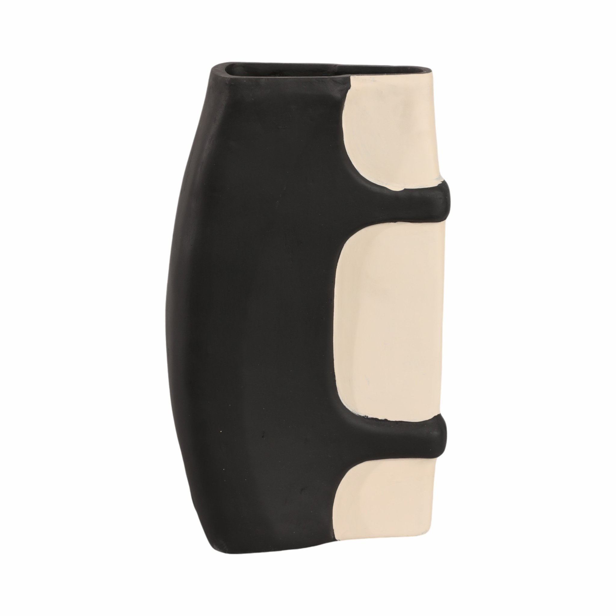 Concord Black Ecomix Vase Vases and Jars| Sagebrook Home