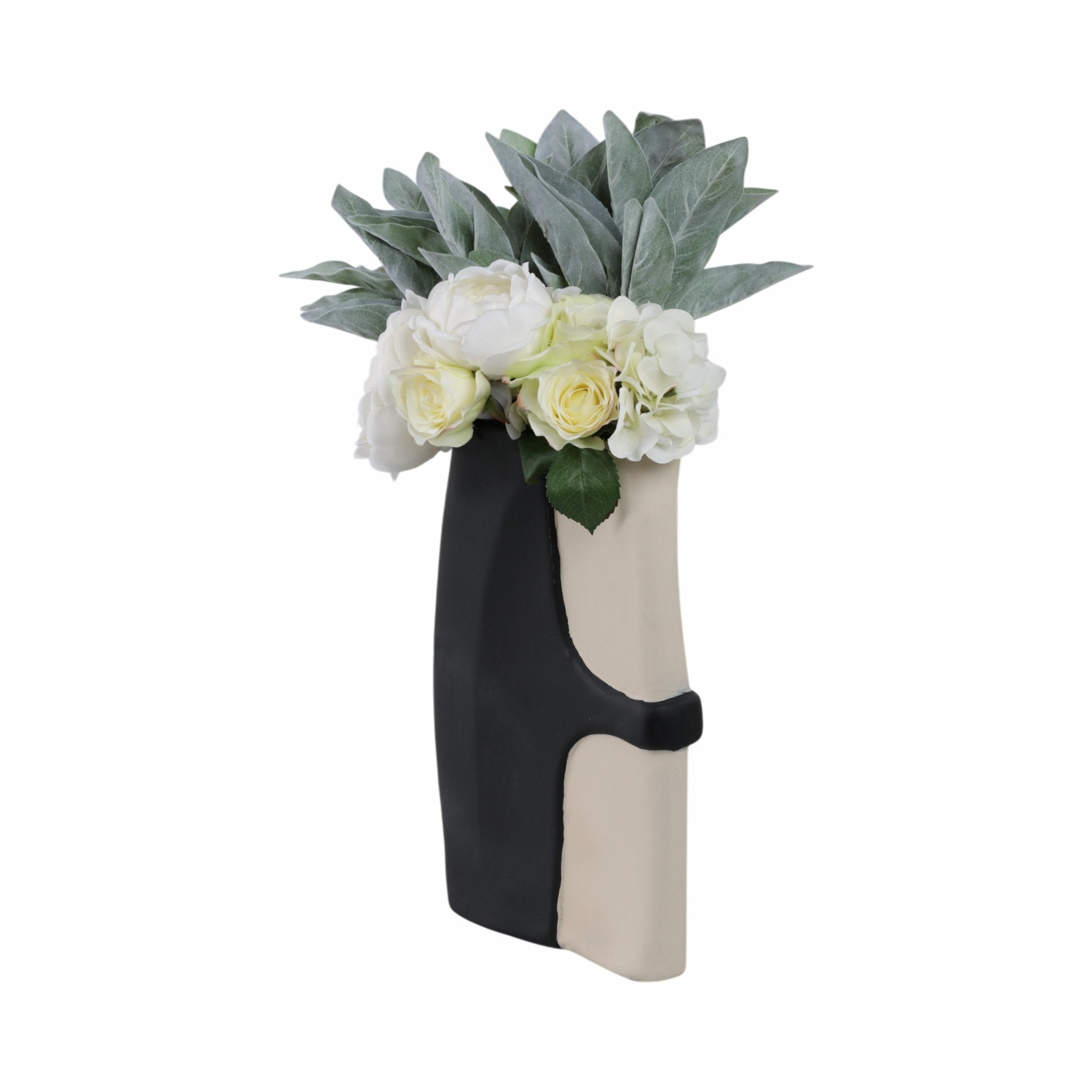 Concord Black Ecomix Vase Vases and Jars| Sagebrook Home