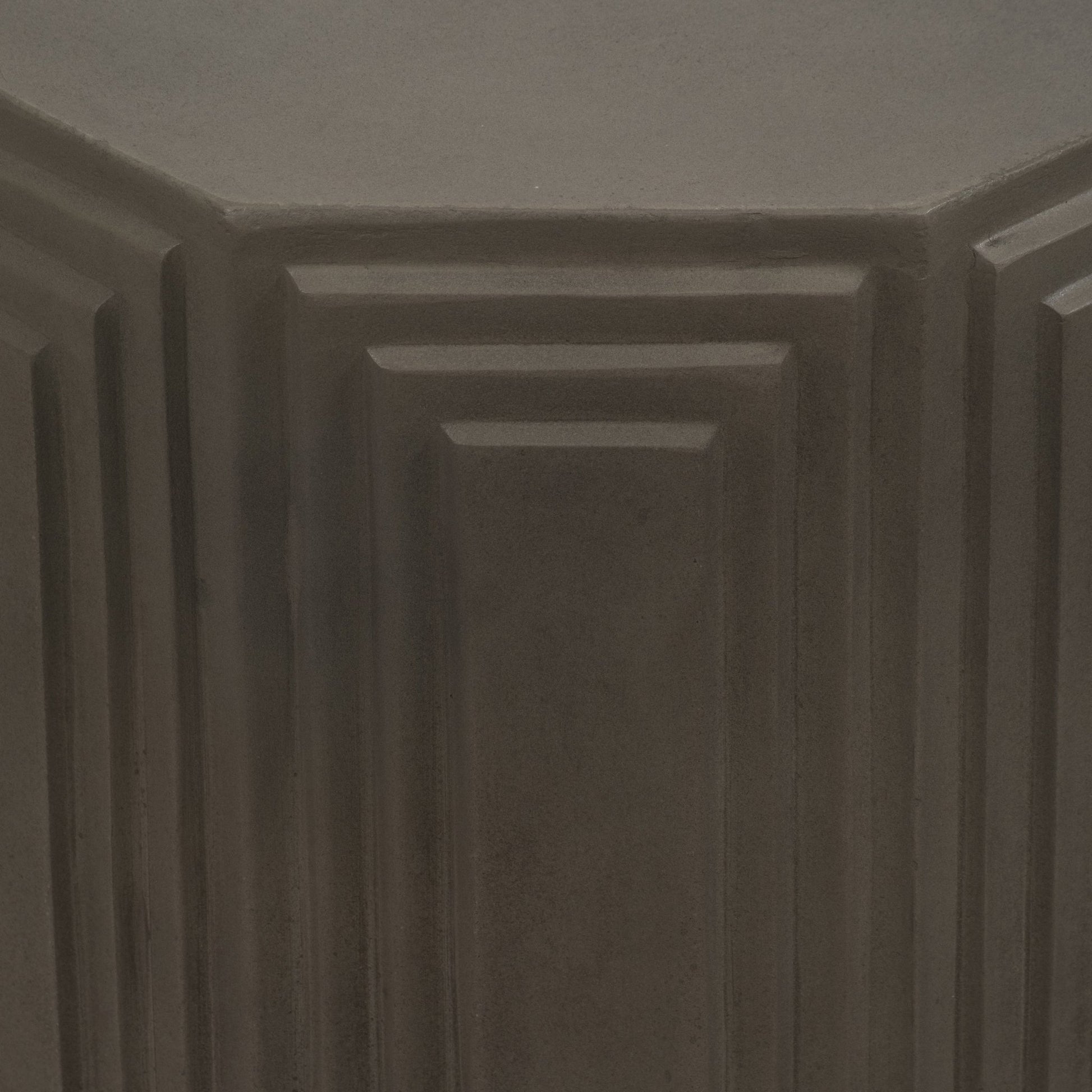 Concrete, 18" Geometric Accent Table, Dark Grey Accent & End Tables| Sagebrook Home