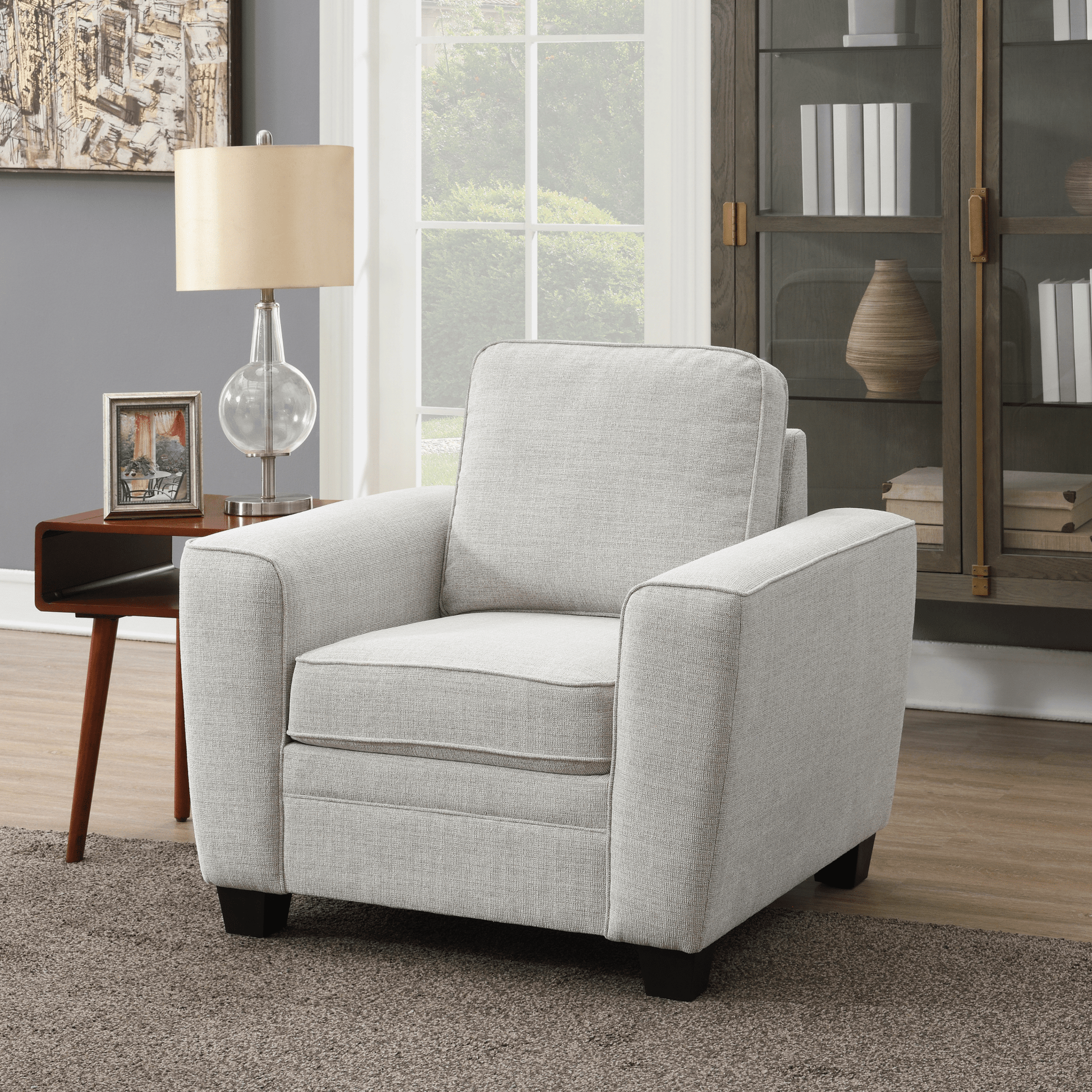 Confa Beige Chair (99cm) Chairs| Roots Furniture
