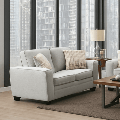 Confa Beige Living Room Set ( Sofa + Loveseat) - Al Rugaib Furniture