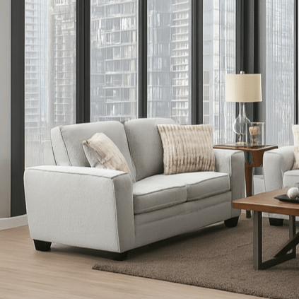 Confa Beige Living Room Set ( Sofa + Loveseat) - Al Rugaib Furniture