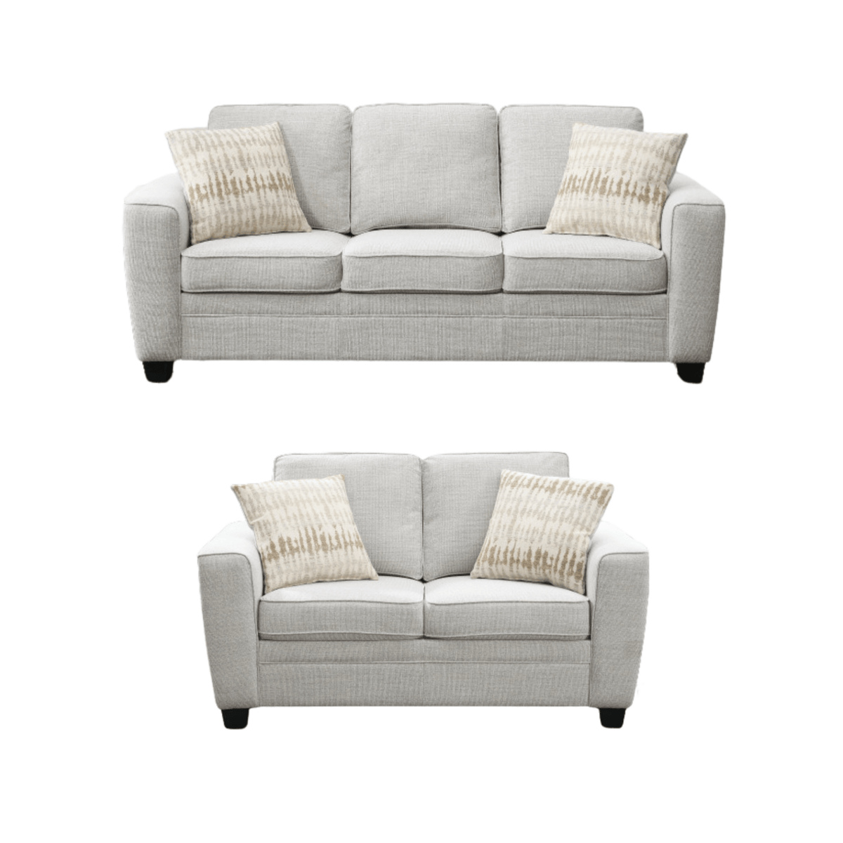 Confa Beige Living Room Set ( Sofa + Loveseat) Living Room Sets| Roots Furniture