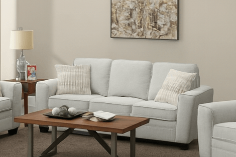 Confa Beige Living Room Set (Sofa + Loveseat + Chair) - Al Rugaib Furniture