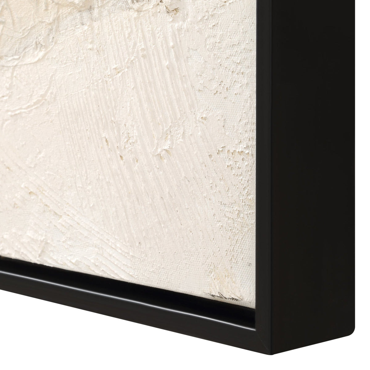 CONTEMPORARY B&W Hand Painted Canvas S/2 Paintings & Pictures| Uttermost