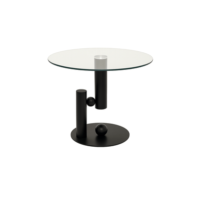 Contemporary Glass Coffee & End Tables – Sleek Black Design - Al Rugaib Furniture