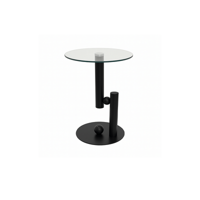Contemporary Glass Coffee & End Tables – Sleek Black Design - Al Rugaib Furniture