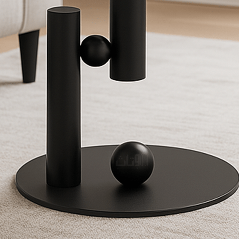 Contemporary Glass Coffee & End Tables – Sleek Black Design - Al Rugaib Furniture