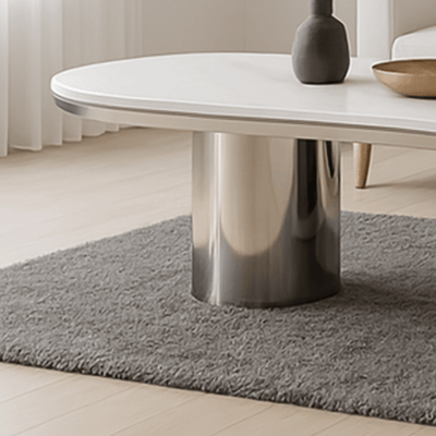 Contemporary Marble Coffee Table with Unique Design - Al Rugaib Furniture