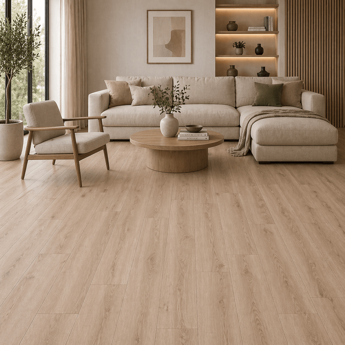 Contemporary Oak Grege Glue down Carpet Tile Box-0 Tiles Per Tiles| Tarkett