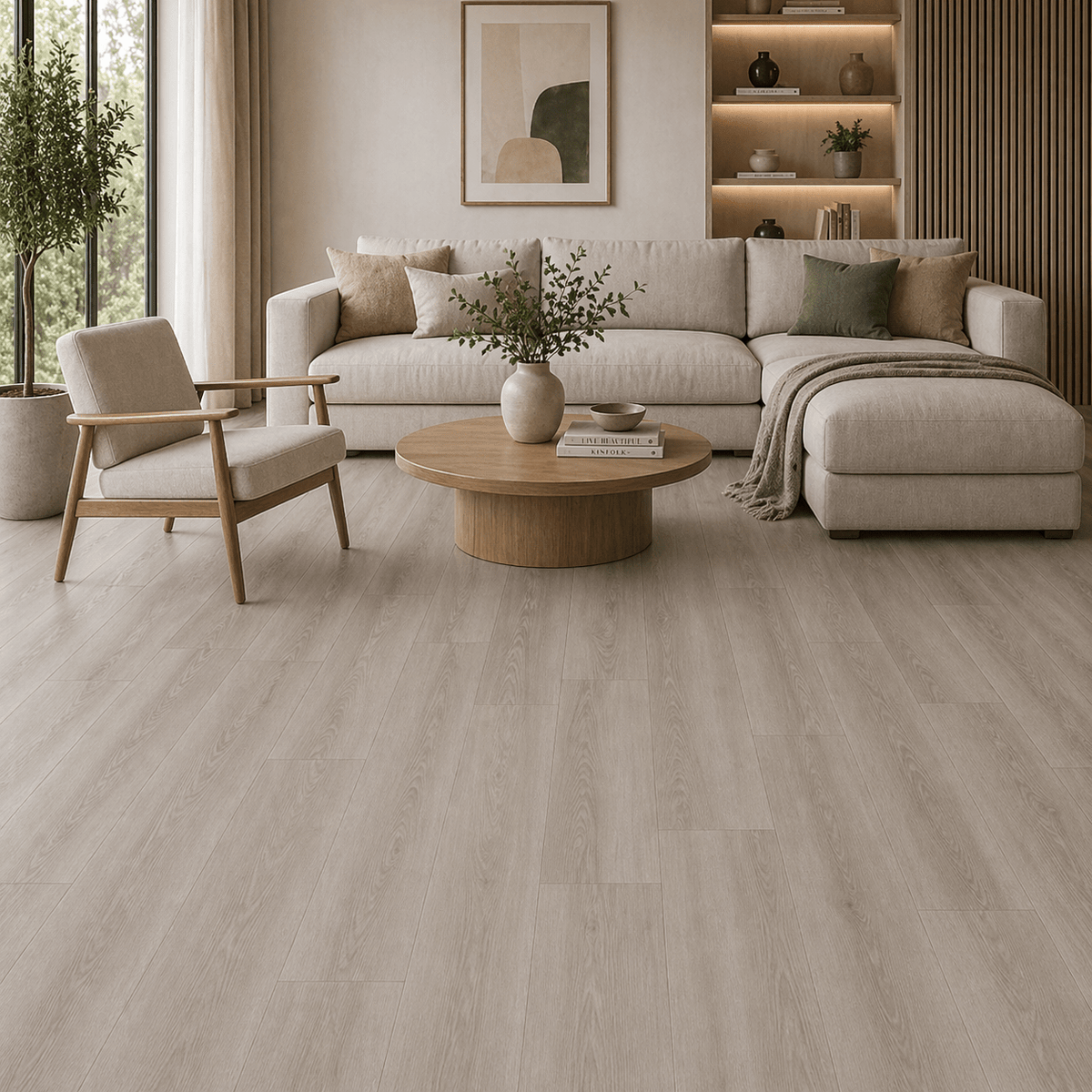 Contemporary Oak Grey Glue down Carpet Tile Box-0 Tiles Per Tiles| Tarkett