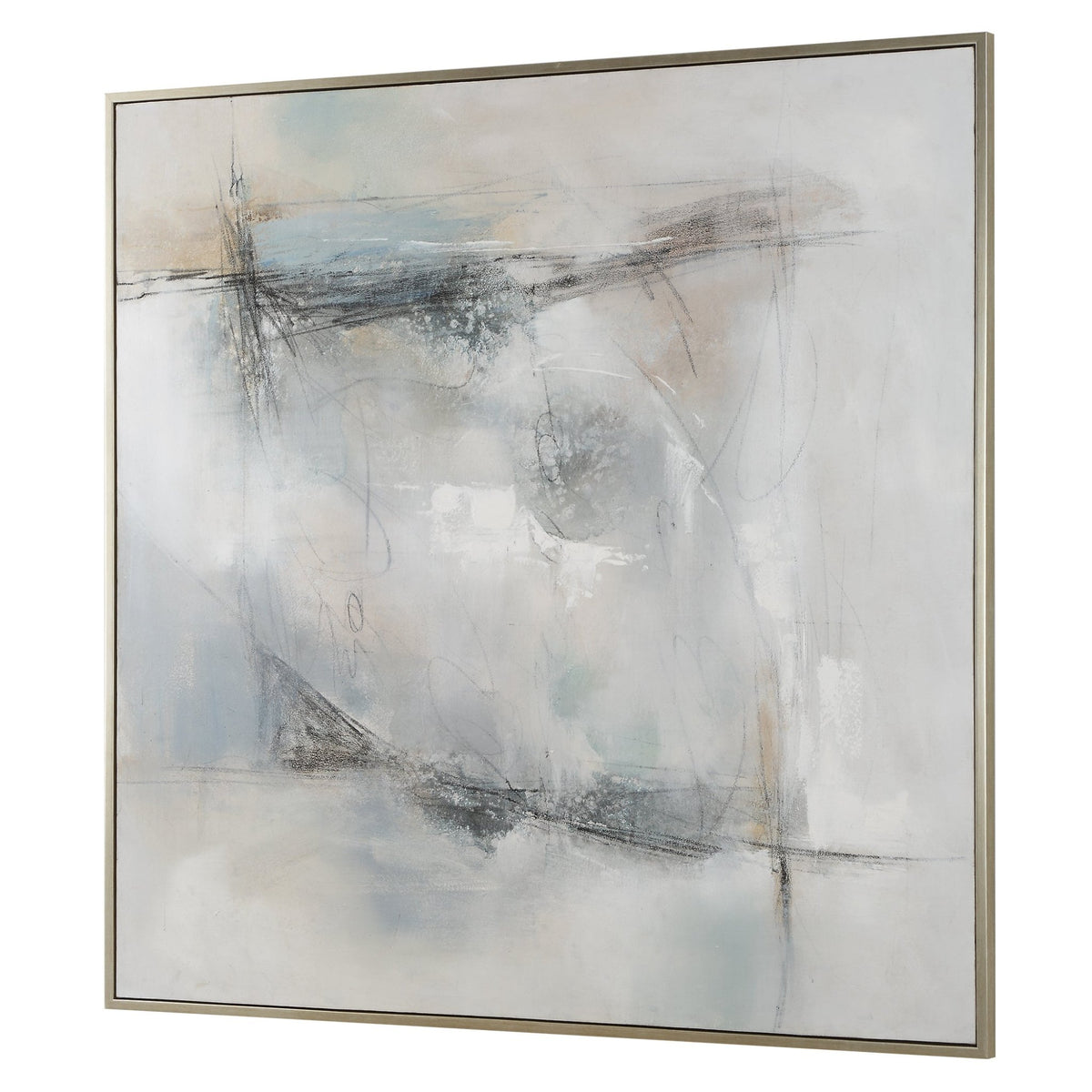 Contort Hand Painted Abstract Art Paintings & Pictures| Uttermost