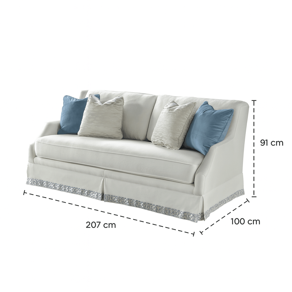 Copacabana White Sofa Sofas & Loveseats| Roots Furniture
