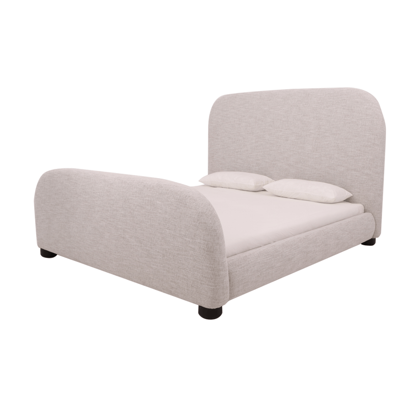 Cora Beige Beige King Bed - Al Rugaib Furniture