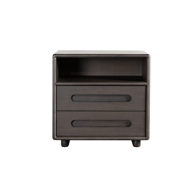 Cora Dark Nightstand - Al Rugaib Furniture