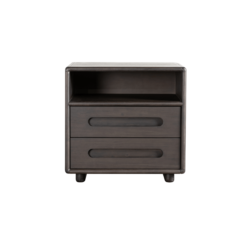 Cora Dark Nightstand - Al Rugaib Furniture