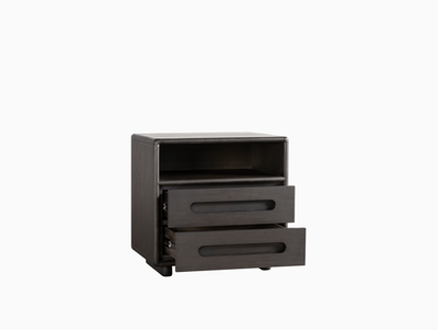 Cora Dark Nightstand - Al Rugaib Furniture