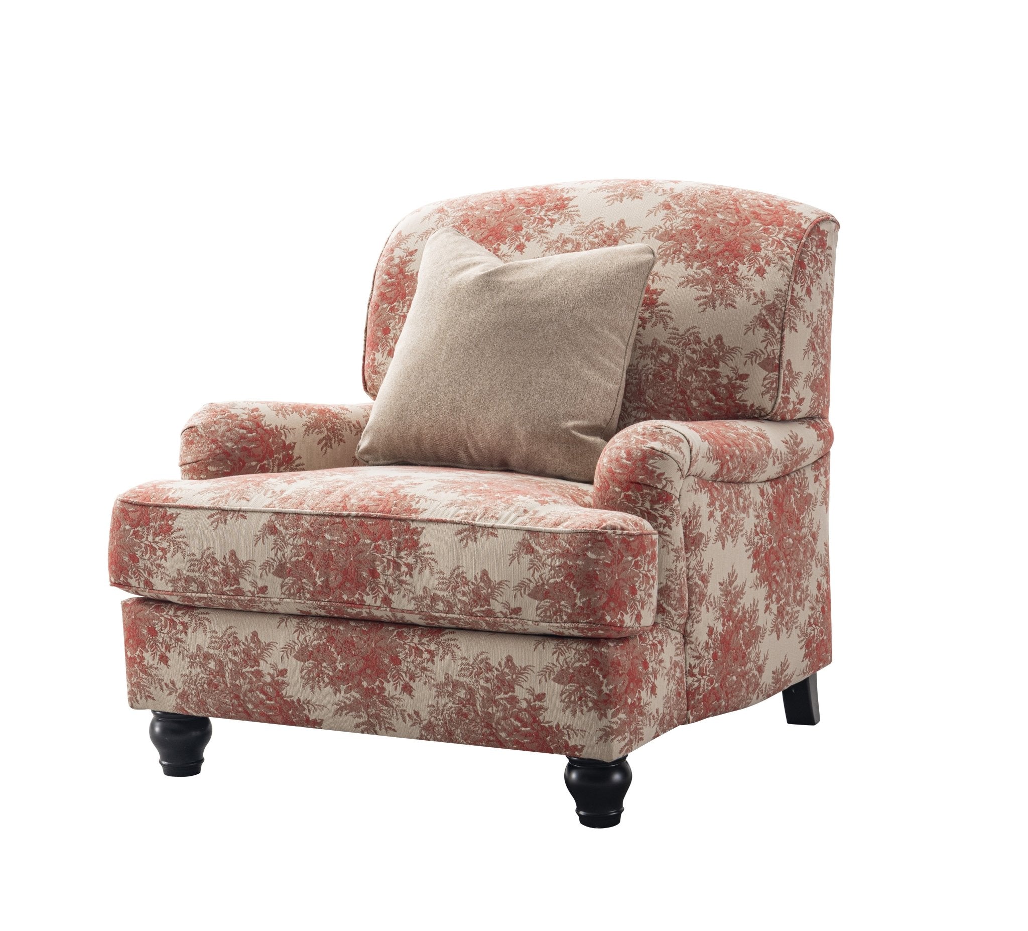 Coral Pattern Accent Chair Chairs| Roots Furniture