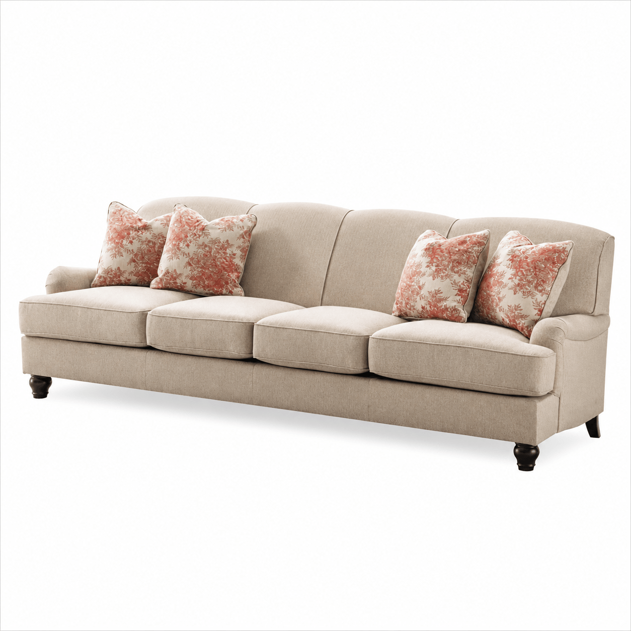 Coral Pattern XL Sofa Sofas & Loveseats| Roots Furniture