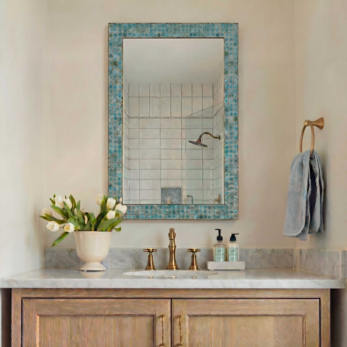 Coralie Tile Mirror Mirrors| Uttermost