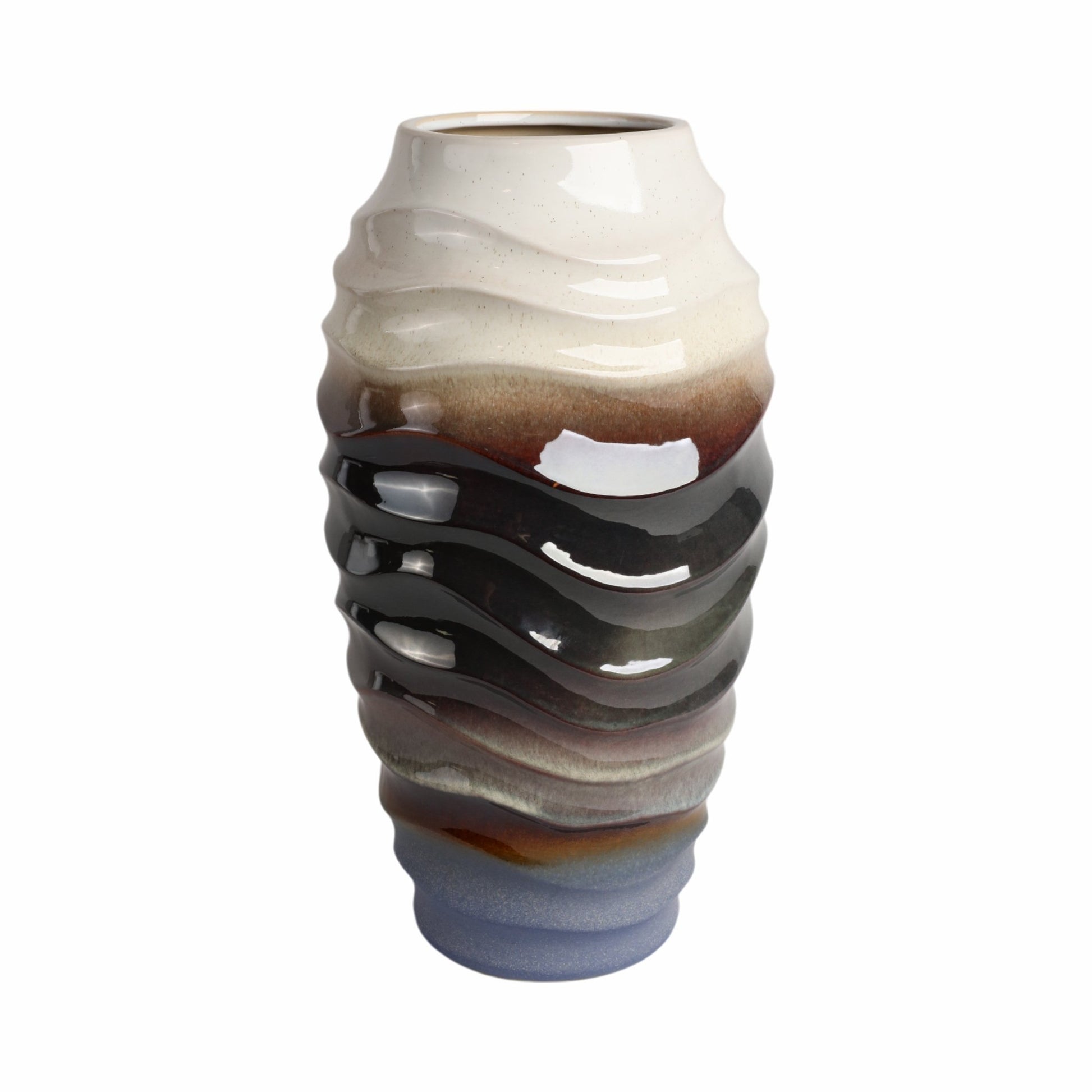 Cordoba Cream Vase Vases and Jars| Sagebrook Home