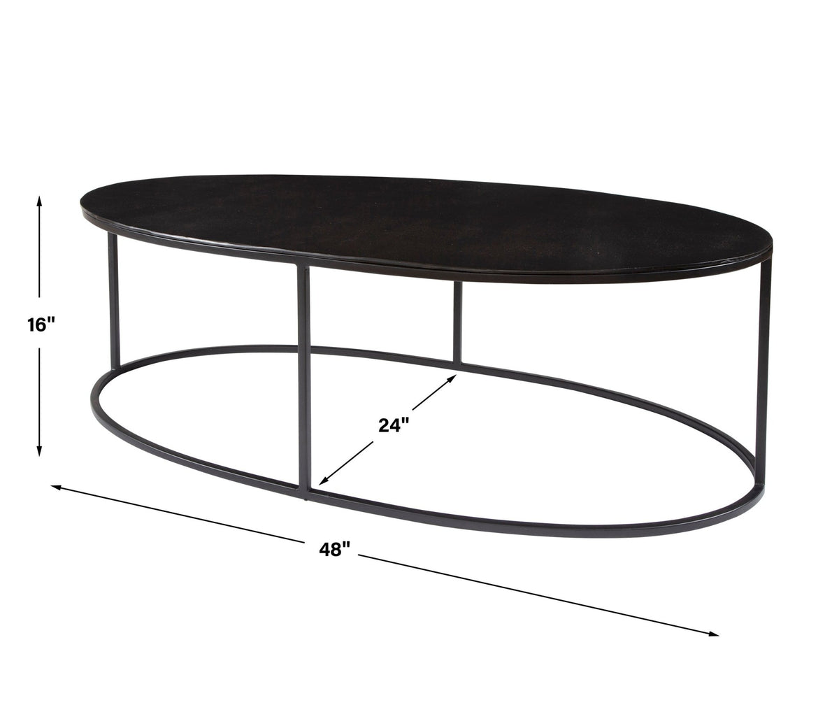 Coreene Oval Coffee Table Coffee Tables| Uttermost