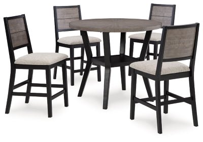 Corloda Round Counter Table Set - Al Rugaib Furniture