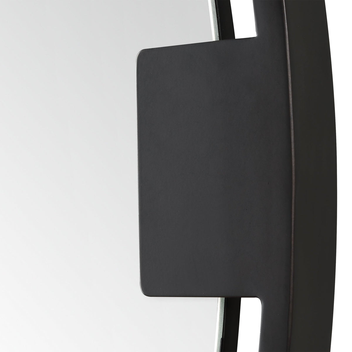 Cornelia Black Round Mirror Mirrors| Uttermost