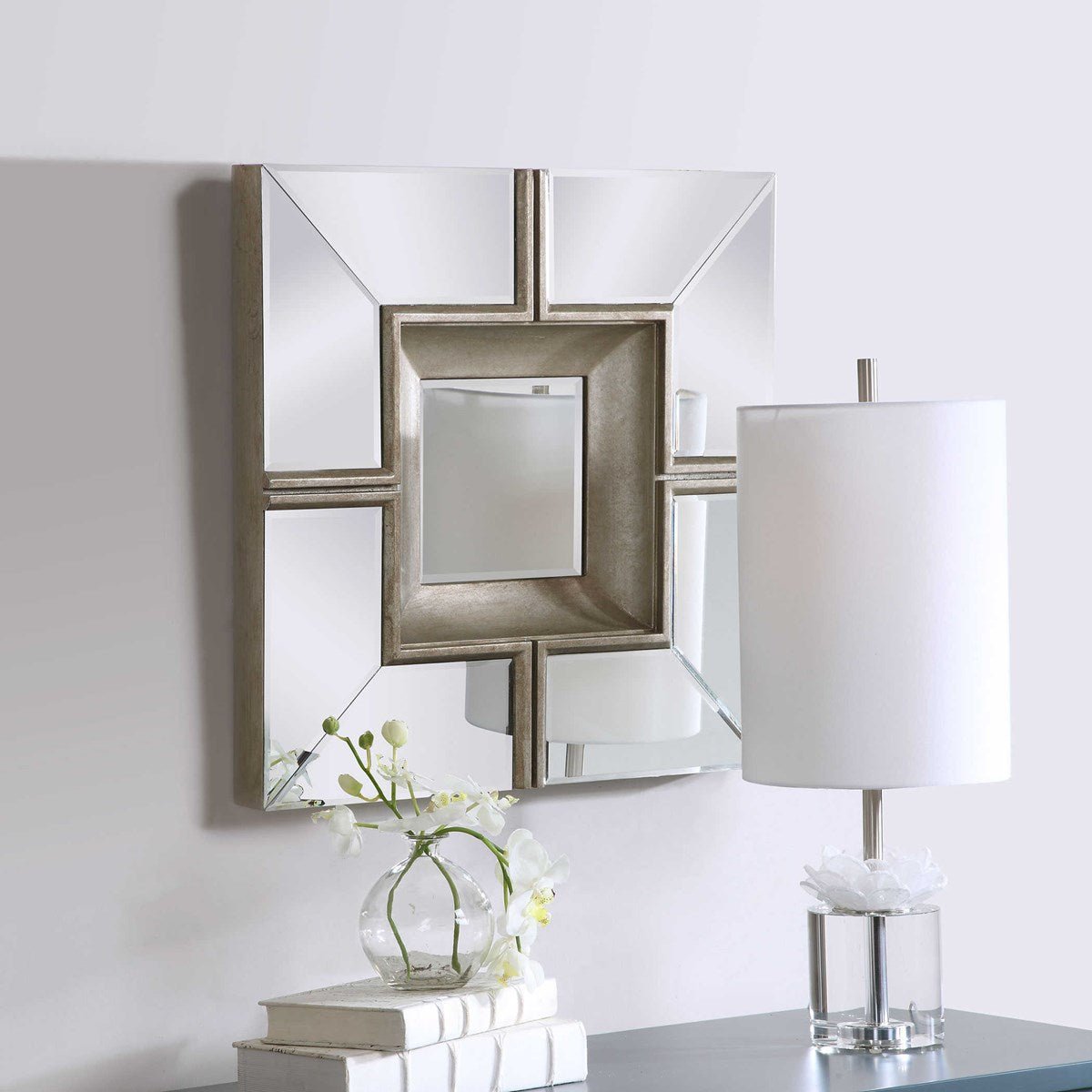 Corner Key Mirror - Al Rugaib Furniture