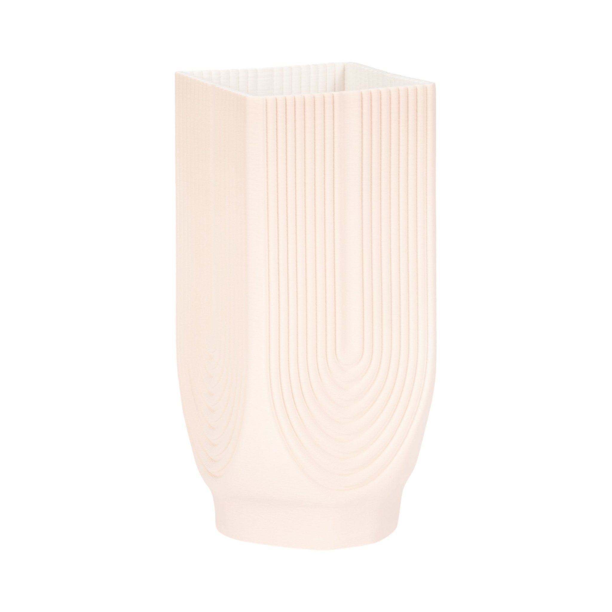 CORSICA 3D PRINTED VASE, ROSE SMOKE Vases and Jars| Sagebrook Home