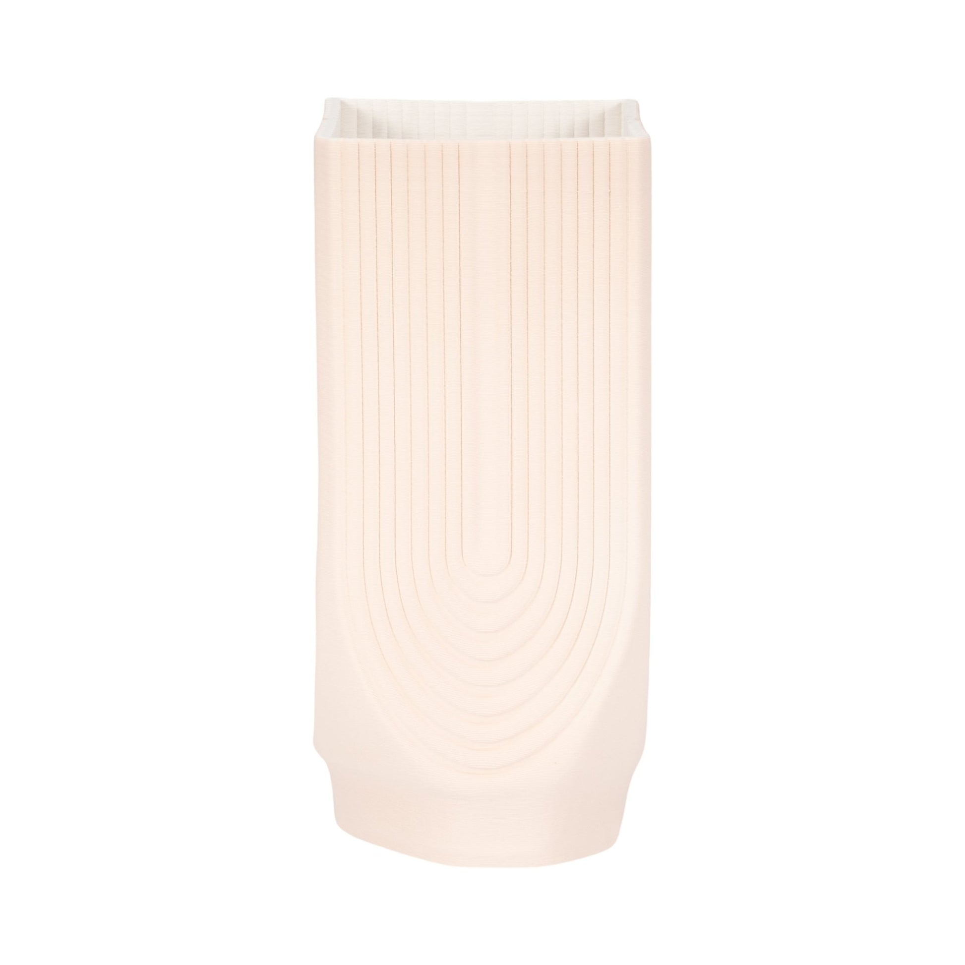 CORSICA 3D PRINTED VASE, ROSE SMOKE Vases and Jars| Sagebrook Home
