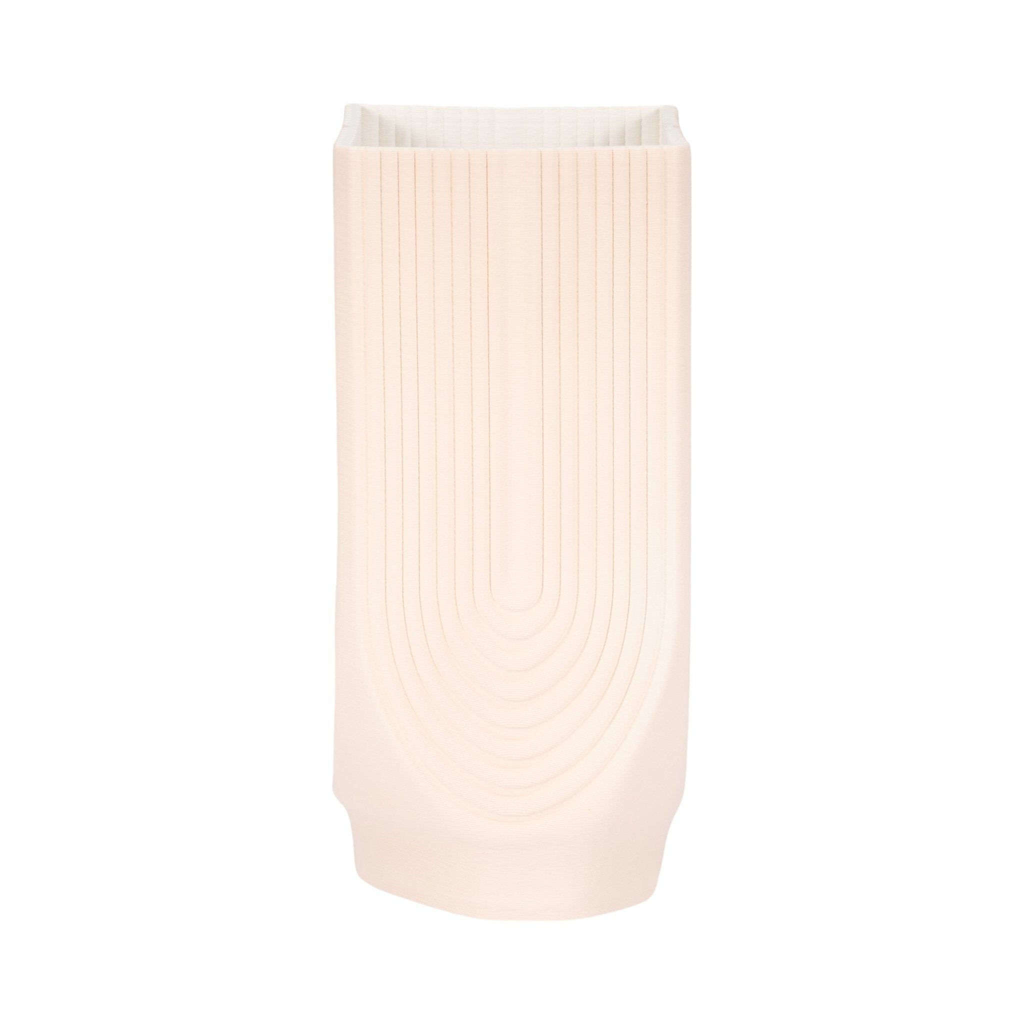 CORSICA 3D PRINTED VASE, ROSE SMOKE Vases and Jars| Sagebrook Home